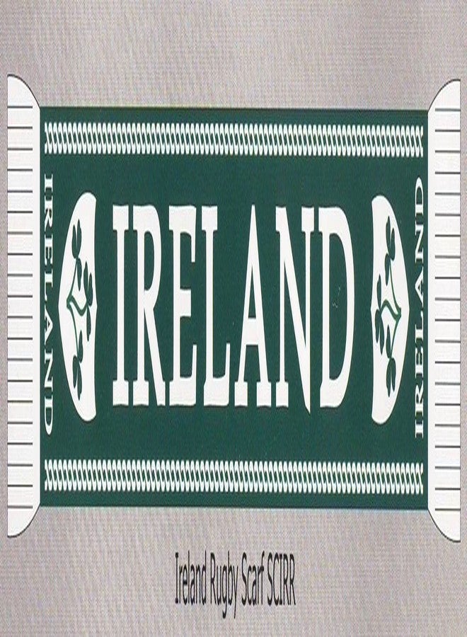 Malham USA Irish Rugby Scarf - Ireland Scarf for Rugby and Soccer fans, Green - Image 2